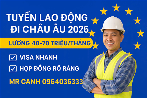 Xuất Khẩu Lao Động Châu Âu 2026 – Cơ Hội Việc Làm Tại Na Uy, Litva, Estonia, Hungary
