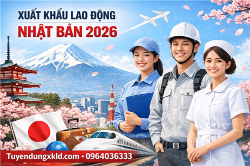 Xuất khẩu lao động Nhật Bản 2026: Thông tin mới nhất