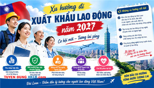 Xu hướng đi xuất khẩu lao động năm 2027: Thị trường nào tiềm năng?