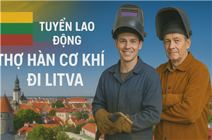 [Litva] Tuyển thợ hàn, thợ cơ khí đi Litva